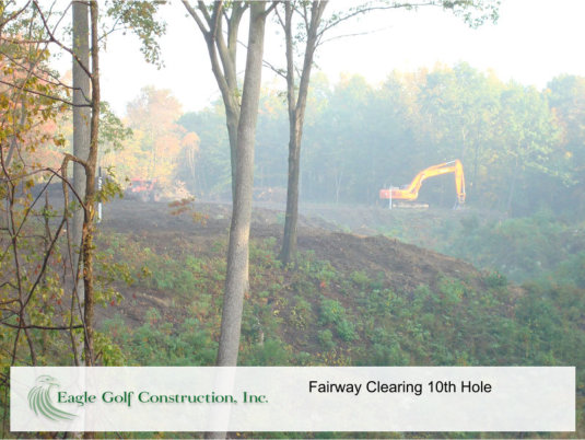 Fairway construction "Clearing"